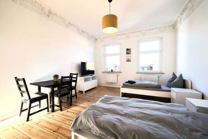 Möblierte Wohnung Apartment in Fürstenwalde für 4 Personen