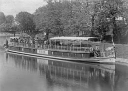 Historischer Dampfer auf der Spree-Oder-Wasserstraße bei Fürstenwalde