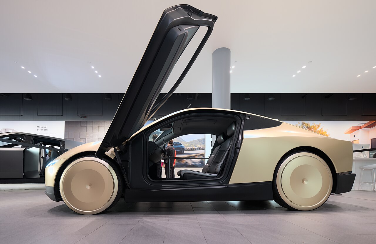 Tesla Cybercab – autonomer Robotaxi-Prototyp (Austin-Pilotbetrieb)